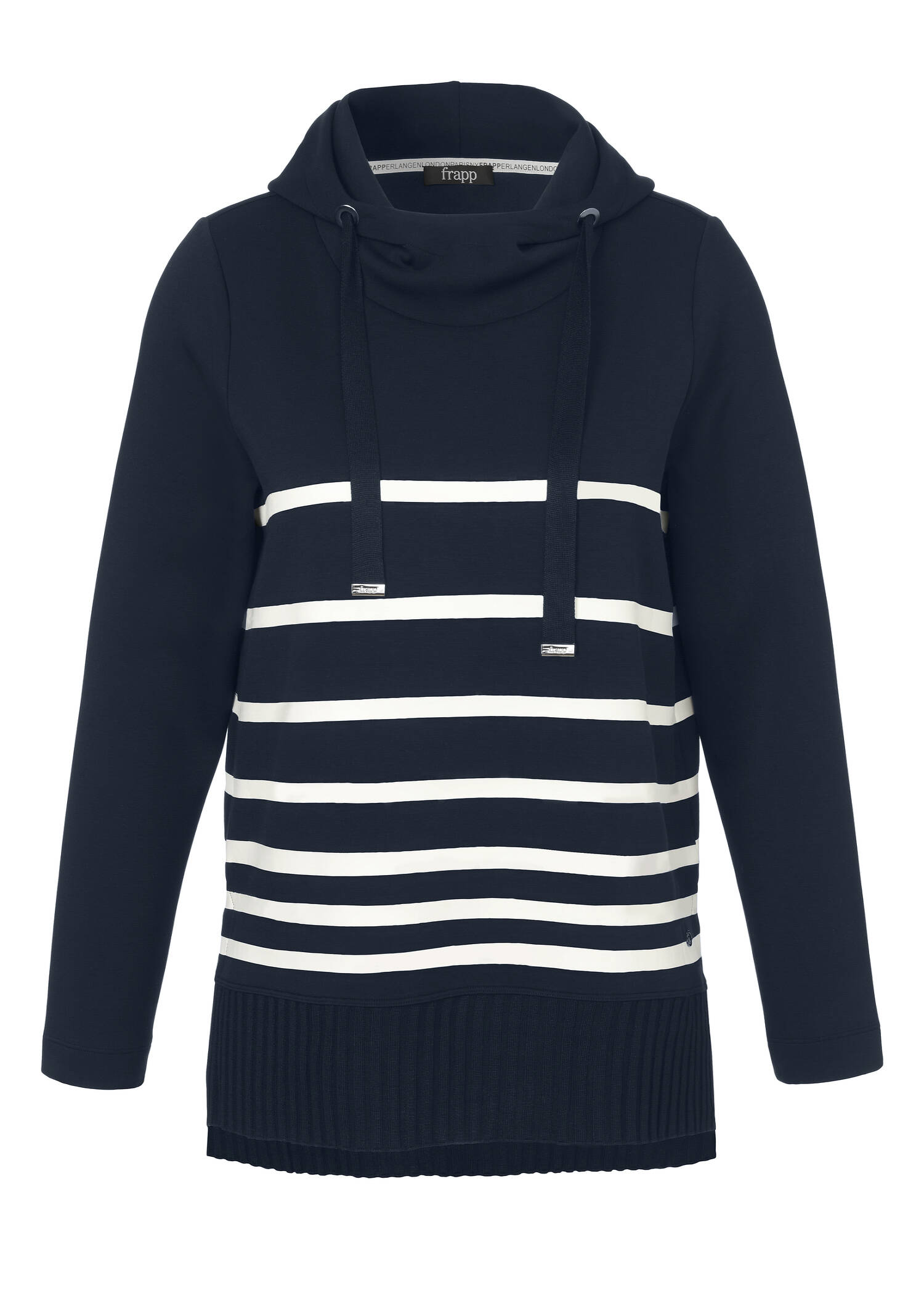 Gestreiftes Sweatshirt Hoodie /