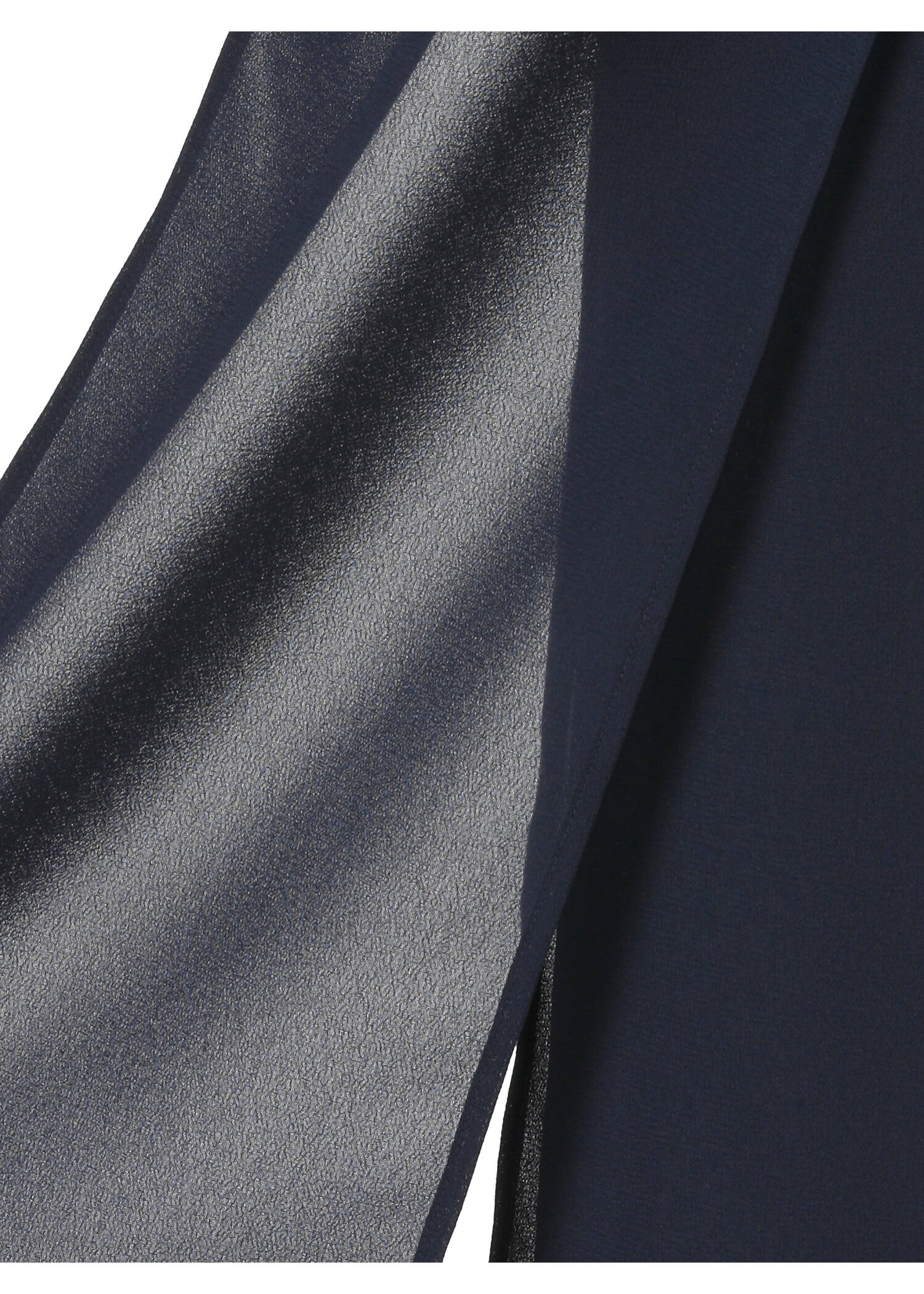 Dunkelblaue Kombihose / Hosenrock Zweilagig /