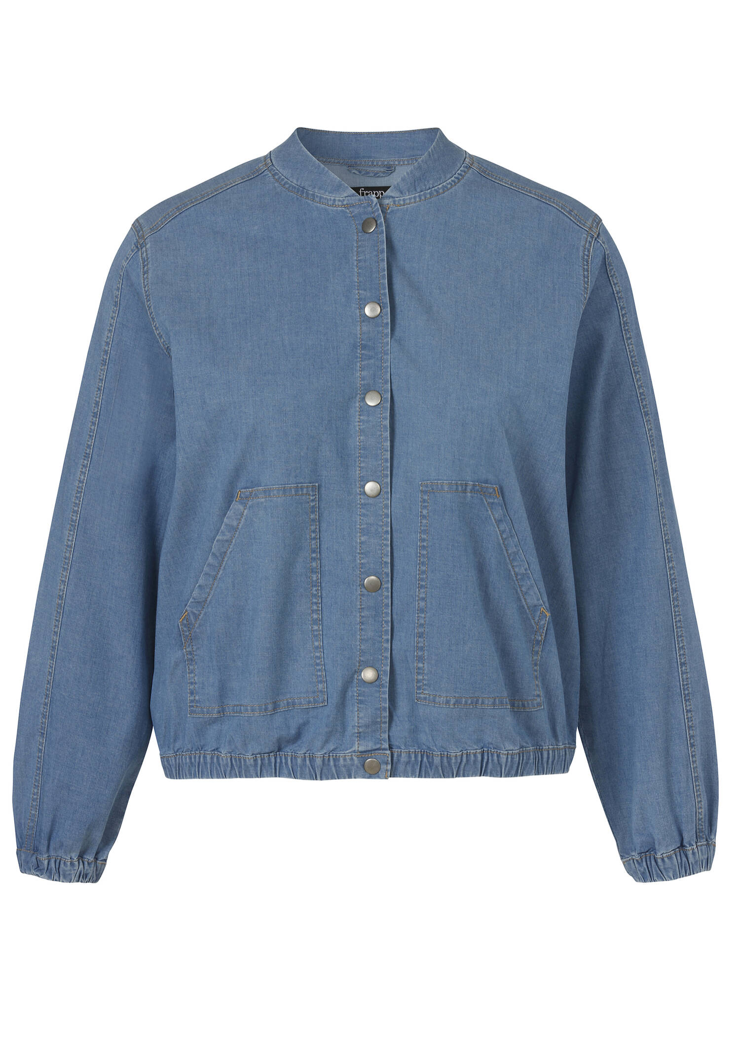 Leichter Sommer-Blouson im Jeans-Look Light Blue / 