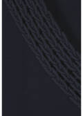 Edles Viskose-Jersey Shirt mit femininem V-Ausschnitt / 