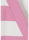 Softes Kurzarm-Sweatshirt mit Streifen /