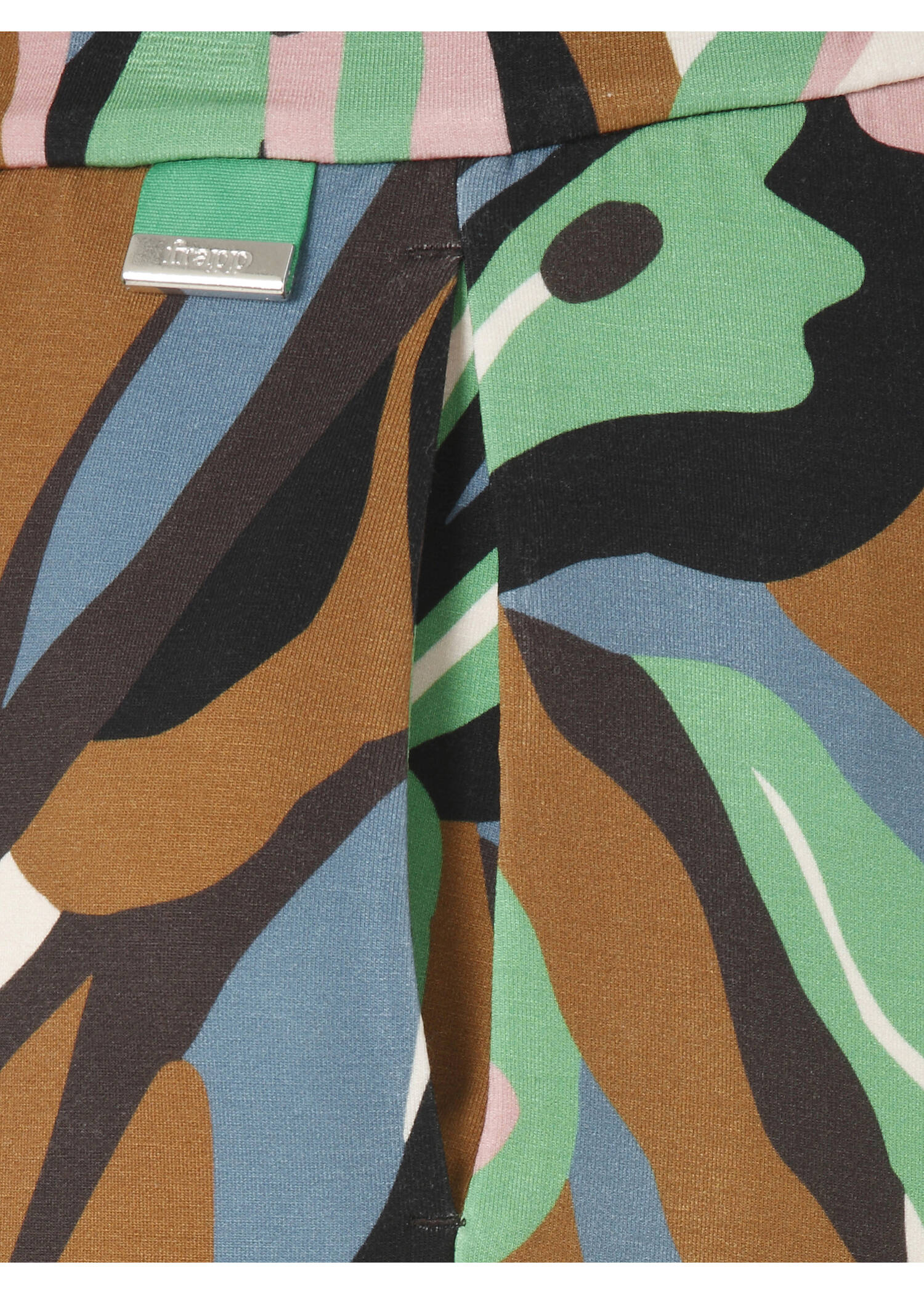Topmodische Print-Sweathose im 70iger-Jahre Stil, weite Beine /