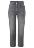 Knöchellange 5-Pocket Jeans mit Powerstretch Light Used / Anthrazit /