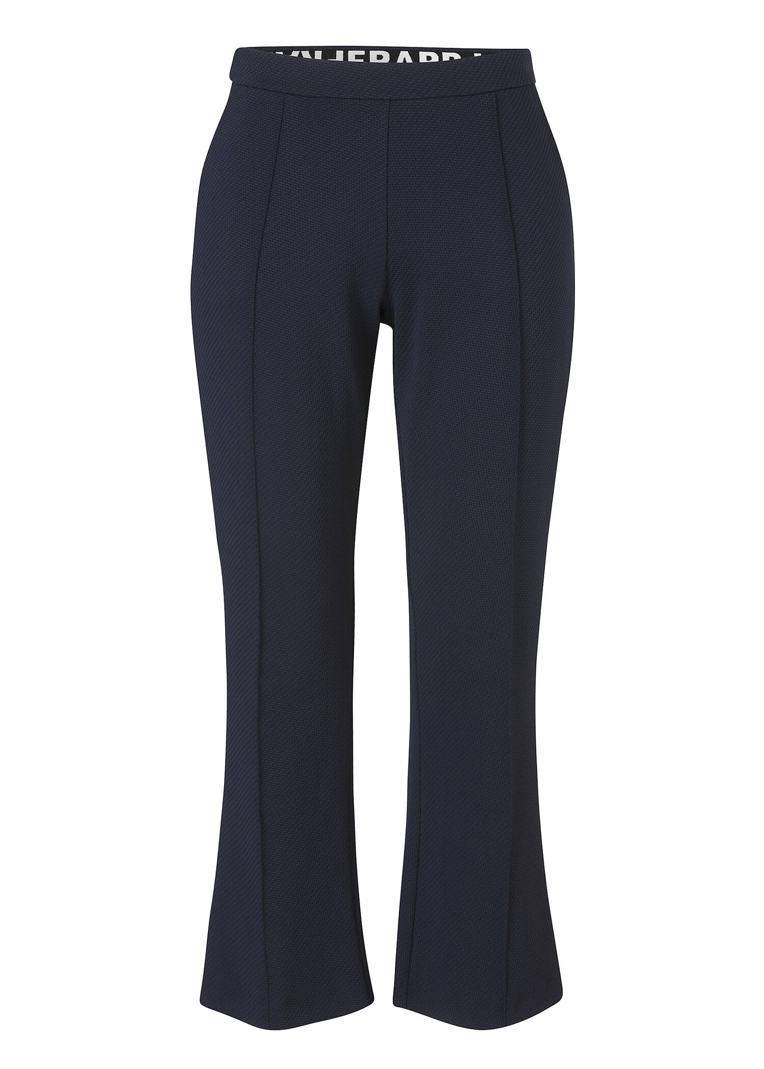 Chic & Casual Hose mit Strukturmuster /