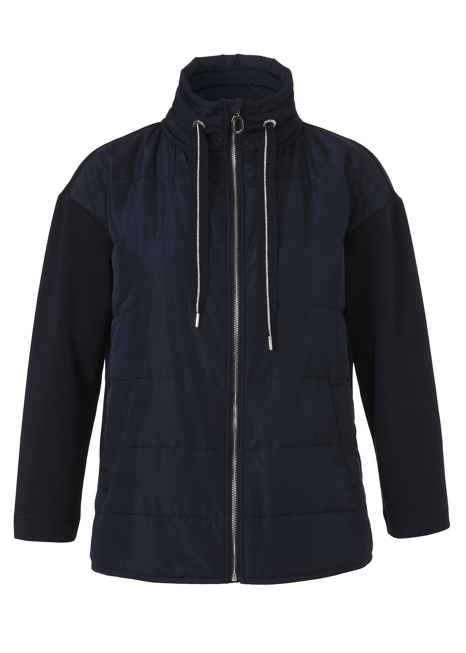 Leichte Übergangs-Jacke mit Stepp-Details /