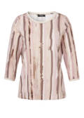 Softes 3/4-Arm Baumwoll-Jersey Shirt in femininer Farbharmonie /