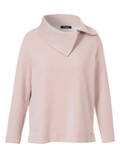 Feminines Sweatshirt mit softer Rippstruktur /