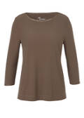 Fein geripptes 3/4-Arm Shirt Premium Basic Winter /