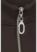 Moderne Sweat-Weste Chocolate /