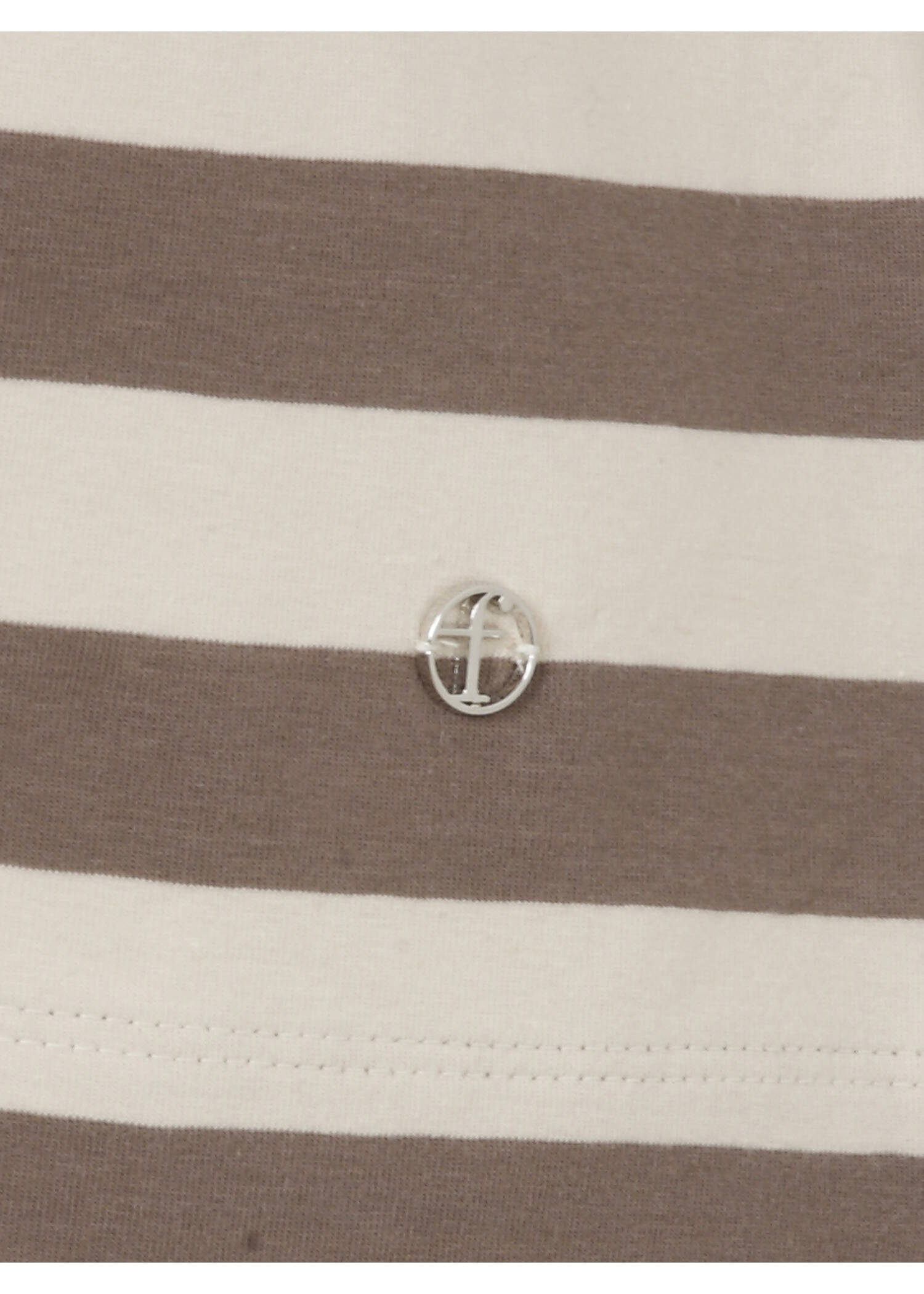 Softes Baumwoll-Jersey Langarm-Shirt mit Streifenmuster /